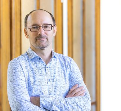 Professor Ralf Seidel from the Peter Debye Institute for Soft Matter Physics at Leipzig University. Photo: Swen Reichhold 